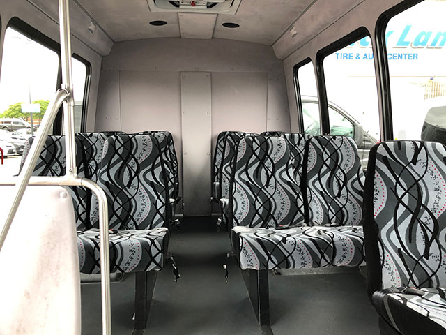 Shuttle Bus - Backseats